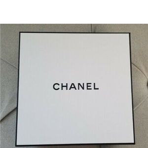2 NEW CHANEL BOXES /Signature Square Empty White Box 8.5" x 8.5" x3.75"